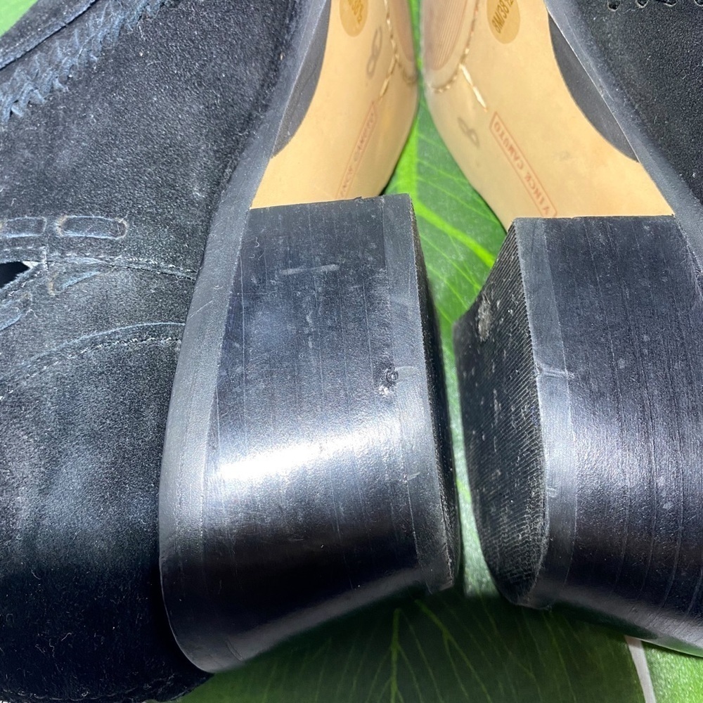 VINCE CAMUTO VC PRESITA BLACK SUEDE‎ BOOTIE​​​​​ - Picture 8 of 9